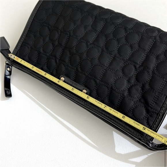 Kate Spade Lennox Hill Noel Medium Heddy Cosmetics Bag in Black New with tags! - Picture 10 of 13